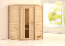 Interiérová finská sauna 146 x 146 cm Dekorhome