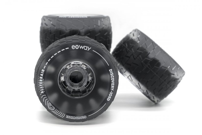 Exway X1 - Cloud Wheel 120 mm (čierna, 4 ks) (EXW0423)