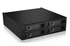 Icy Box IB-2242U2K černá / Backplane pro 4x 2.5" HDD/SSD / U.2 SFF-8639 / Hot-Swap (IB-2242U2K)