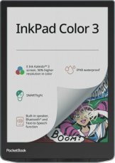 PocketBook 743K3 InkPad Color modrá / 7.8" / 1872x1404 / 32GB / E-Ink / 2900mAh / USB-C / Wi-Fi / Bluetooth (PB743K3-1-WW)