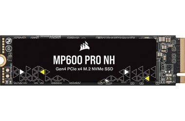 Corsair MP600 PRO NH 1TB / M.2 NVMe / TLC / RW: 7000 5700 MBps / IOPS: 870K 1.1M / MTBF 1.6mh (CSSD-F1000GBMP600PNH)