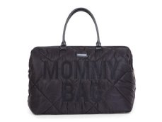 Childhome Přebalovací taška Mommy Bag Puffered Black / 55 x 30 x 40 cm / nosnost 5 kg (CWMBBPBL)