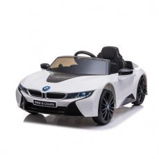 Eljet Detské elektrické auto BMW Coupe biela / 70 W / Rýchlosť: 3-7 km-h / Nosnosť: 30 kg (4419-02)