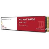 WD RED SN700 2TB / M.2 2280 / NVMe PCI-E 3.0 x4 / RW: 3400  2900 MBps / MTTF: 1.75 / 5y (WDS200T1R0C)