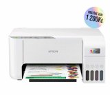 Epson L3256 bílá / barevná inkoustová tiskárna / A4 / 33ppm / 5760x1440dpi / tisk  skenování  kop. / USB / Wi-Fi (C11CJ67407)