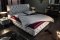 (2727) PARIS luxusní postel 180x200cm šedý samet