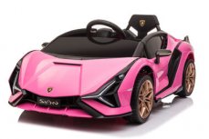 Eljet Detské elektrické auto Lamborghini Sian ružová / 25 W / Rýchlosť: 3-5 km-h / Nosnosť: 25 kg (4441-03)