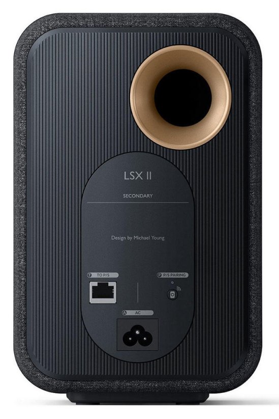 KEF LSX II Carbon Black