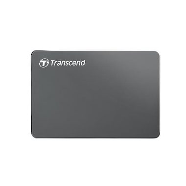 Transcend StoreJet 25C3N 2TB / 2.5” HDD / USB 3.0 / ultra-tenký / 5400rpm / hliníkové puzdro (TS2TSJ25C3N)