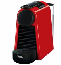 DeLonghi EN85.R Nespresso Essenza Mini červená / Automatický kávovar / na kapsule Nespresso / 1370W / 19 bar / 0.5 L (EN85.R)