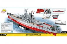 COBI 4833 Japonská bitevní loď Battleship Yamato / 1:300 / 2665 kostek / od 12 let (4833)