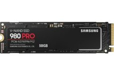 SAMSUNG 980 PRO 500GB / SSD / M.2 NVMe PCI-E 4.0 / TLC / R: 6900 MBps / W: 5000 MBps / IOPS: 800Kamp;1000K / MTBF 1.5mh / 5y (MZ-V8P500BW)