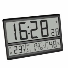 TFA 60.4523.01 - Nástěnné hodiny s vnitřní teplotou/vlhkostí a vnější teplotou (TFA60.4523.01)