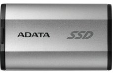 ADATA SD810 2TB strieborná / Externý SSD / USB 3.2 Gen 2 / čítanie: 2000MBps / zápis: 2000MBps (SD810-2000G-CSG)