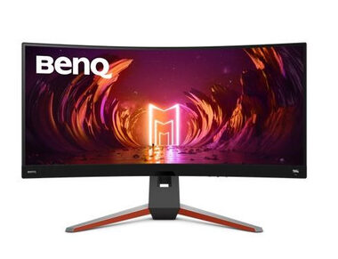 34" BenQ Mobiuz EX3410R čierna / LED / 3440x1440 / VA / 21:9 / 1ms / 3000:1 / 350cd-m2 / HDMI + DP / VESA (9H.LKKLA.TBE)