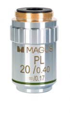 Achromatický objektív MAGUS MP20 20х/0.40 ∞/0.17