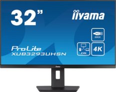 31.5" IIYAMA XUB3293UHSN-B5 / IPS / 3840x2160 / 1000:1 / 350cd-m2 / HDMI+DP+USB-C / VESA (XUB3293UHSN-B5)