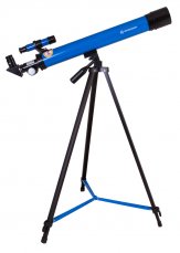 Detský teleskop Bresser Junior Space Explorer 45/600, modrý