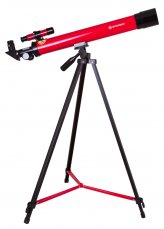 Detský teleskop Bresser Junior Space Explorer 45/600, červený