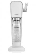 SodaStream Art bílá / výrobník sody / bez BPA / 1x láhev 1 L / 1x CO2 plyn (1013511310)