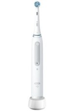 Oral-B iO Series 4 Quite White / Elektrická zubná kefka / magnetické iO / 4 režimy / AI / senzor tlaku (iO Series 4 White)