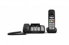 Gigaset DL780 Plus / Sada stolního telefonu a bezdrátového sluchátka / DECT / GAP (TFFSSIDL78010)