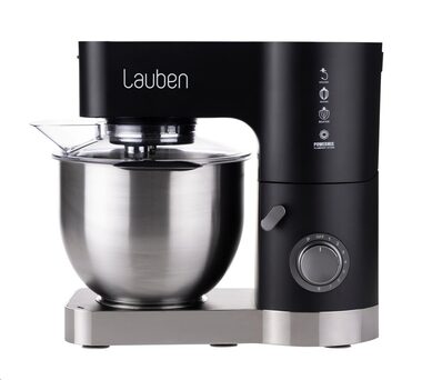 Lauben Kitchen Machine 1200BC černá / Kuchyňský robot / 1200W / 5.5 l / 3 nástavce (LBNKM1200BC)