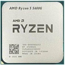 AMD RYZEN 5 5600G @ 3.9GHz - TRAY / Turbo 4.4 GHz / 6C12T / L2 3MB L3 16MB / AM4 / Zen 3 / 65W (100-000000252)