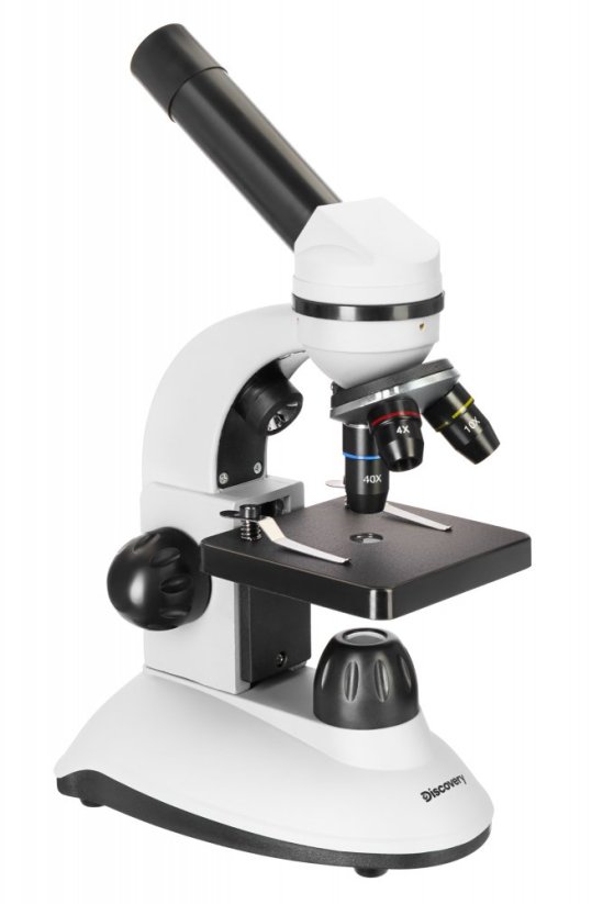Mikroskop so vzdelávacou publikáciou Discovery Nano Polar