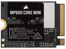 Corsair MP600 Core Mini 1TB / M.2 2230 / PCIe Gen4 / čtení: 5000MBps / zápis: 3800MBps / MTBF: 1.5mh (CSSD-F1000GBMP600CMN)