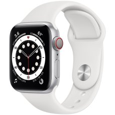 Apple Watch Series 6 40mm Cellular Stříbrná