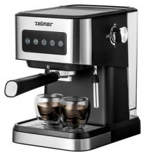 Zelmer ZCM6255 černá / Pákový kávovar / 1050 W / 20 bar / 1.5 l / napěňovací tryska (ZCM6255)