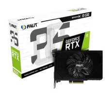 PALIT GeForce RTX 3050 Storm X 8GB / 1552 - 1777 MHz / 8GB GDDR6 / 128-bit / 1x DVI + 1x HDMI + 1x DP / 115W (6) (NE63050018P1-1070F)