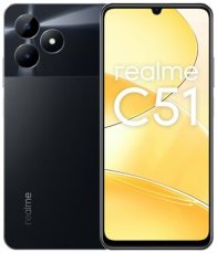 Realme C51 4+128GB čierna / EU distribúcia / 6.74 / 128GB / Android 13 (RMX3830)