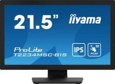 21.5 IIYAMA T2234MSC-B1S / IPS / 1920x1080 / 1000:1 / 350cd-m2 / 8ms / HDMI + DP + VGA / repro / VESA (T2234MSC-B1S)