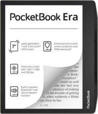 PocketBook Era strieborná / 7 / 1680x1264 T / 16GB / E-Ink / 1700mAh / USB-C / Wi-Fi / Bluetooth (PB700-U-16-WW-B)
