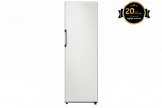Samsung Jednodvéřová chladnička BESPOKE připravená na konfiguraci s barevnými panely Bílá RR39A7463AP/EF