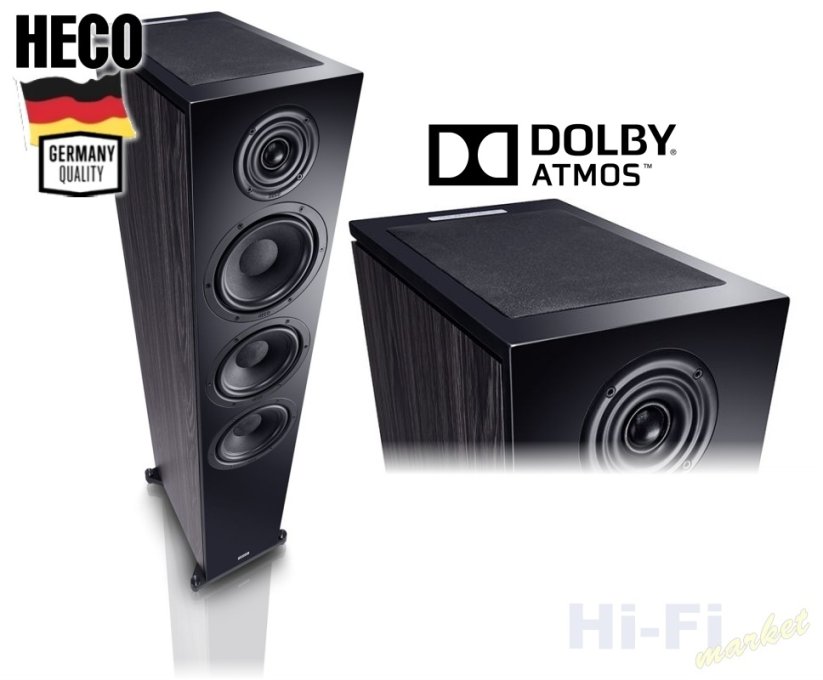 HECO Aurora 900 Dolby Atmos černá