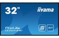31.5" IIYAMA LE3241S-B1 / IPS / 1920x1080 / 1200:1 / 350cd-m2 / 8ms / HDMI+VGA / repro / VESA (LE3241S-B1)