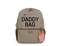 Childhome Přebalovací batoh Daddy Bag Canvas Khaki / 40 x 20 x 47 cm (CWDBPKA)