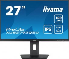 27" IIYAMA ProLite XUB2793QSU-B6 čierna / IPS / 2560x1440 / 16:9 / 1ms / 1300:1 / 250cd / repro / HDMI / DP (XUB2793QSU-B6)