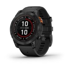 Garmin fenix 7 Pro Solar šedo-černá / Chytré hodinky / GPS / 1.3" d. displej / mapy / BT / WiFi / voděodolné (010-02777-01)
