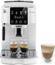 Zánovné - DeLonghi ECAM 220.20W Magnifica biela / automatický kávovar / 1450 W / 1.8 l / 250 g / 15 bar / napeňovač mlieka / zánovný (8004399025387.zanovni)