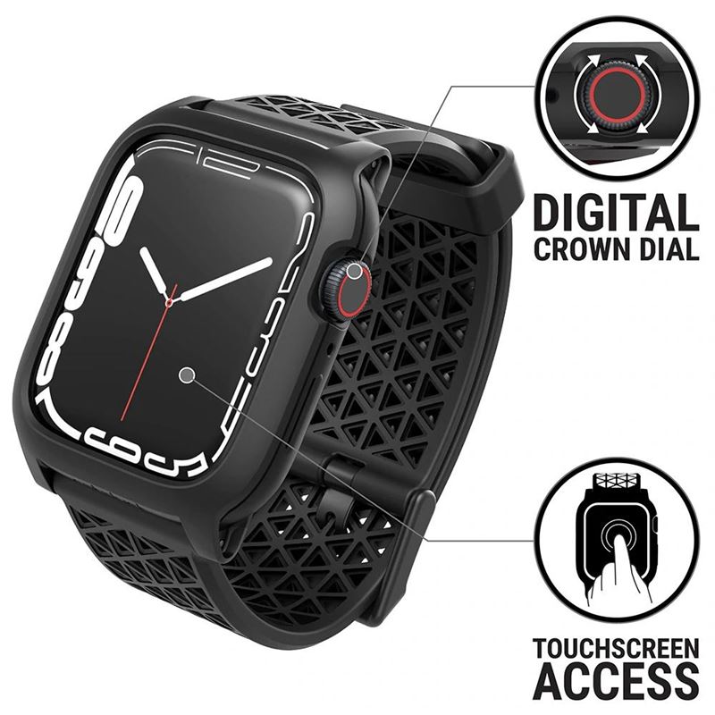 Catalyst Active Defense case, black - Apple Watch 7 45mm