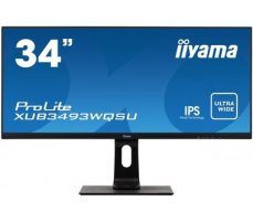 34" IIYAMA ProLite XUB3493WQSU-B1 / IPS / 3440 x 1440 / 1000:1 / 400cd / 4ms / HDMI+DP / VESA / repro (XUB3493WQSU-B1)
