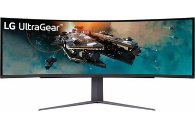 49 LG 49GR85DC UltraGear čierna / VA / 32:9 / 5120x1440 / 2500:1 / 1ms / 450cd-m2 / USBC / HDMI / DP / VESA (49GR85DC)