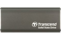 Transcend ESD265C Externí SDD 2TB šedá / USB-C 3.2 / R: 1050MBs / W: 950MBs (TS2TESD265C)