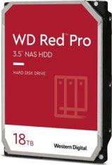 WD Red Pro 18TB / HDD / 3.5 SATA III / 7 200 rpm / 512MB cache / 5y / pre NAS (WD181KFGX)