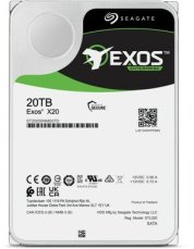 Seagate Exos X20 20TB / HDD / 3.5" SATA III / 7 200 rpm / 256MB cache  / 5y (ST20000NM007D)