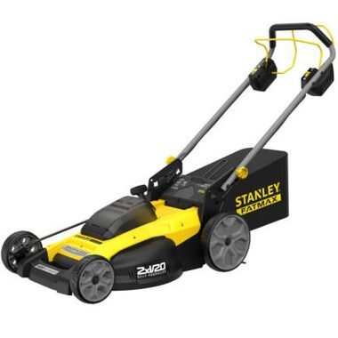 Stanley V20 SFMCMWS251B / Aku Sekačka na trávu / 18V / záběr 49.5 cm / koš 40 l / bez aku (SFMCMWS251B)